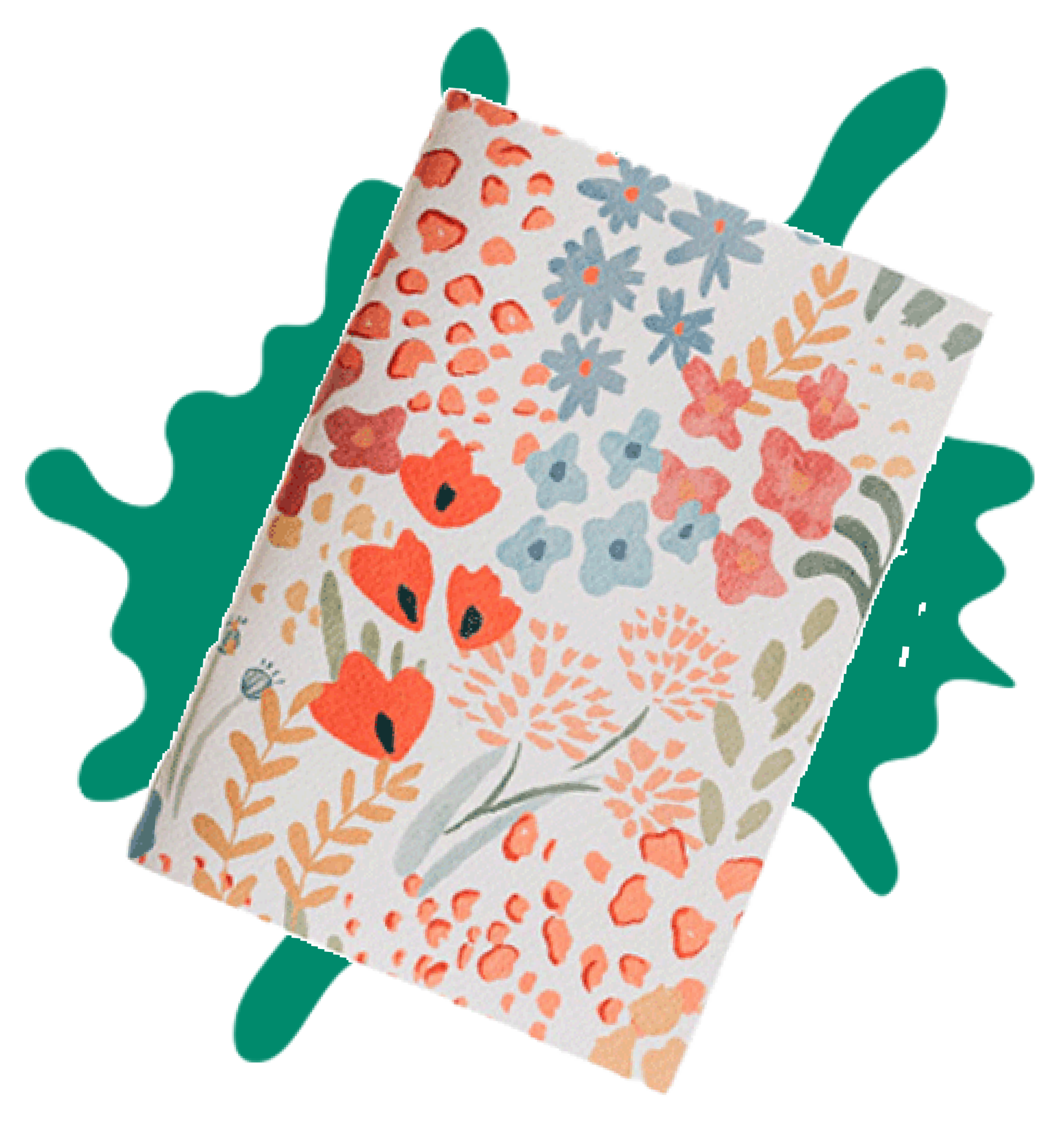 Colorful sketch book